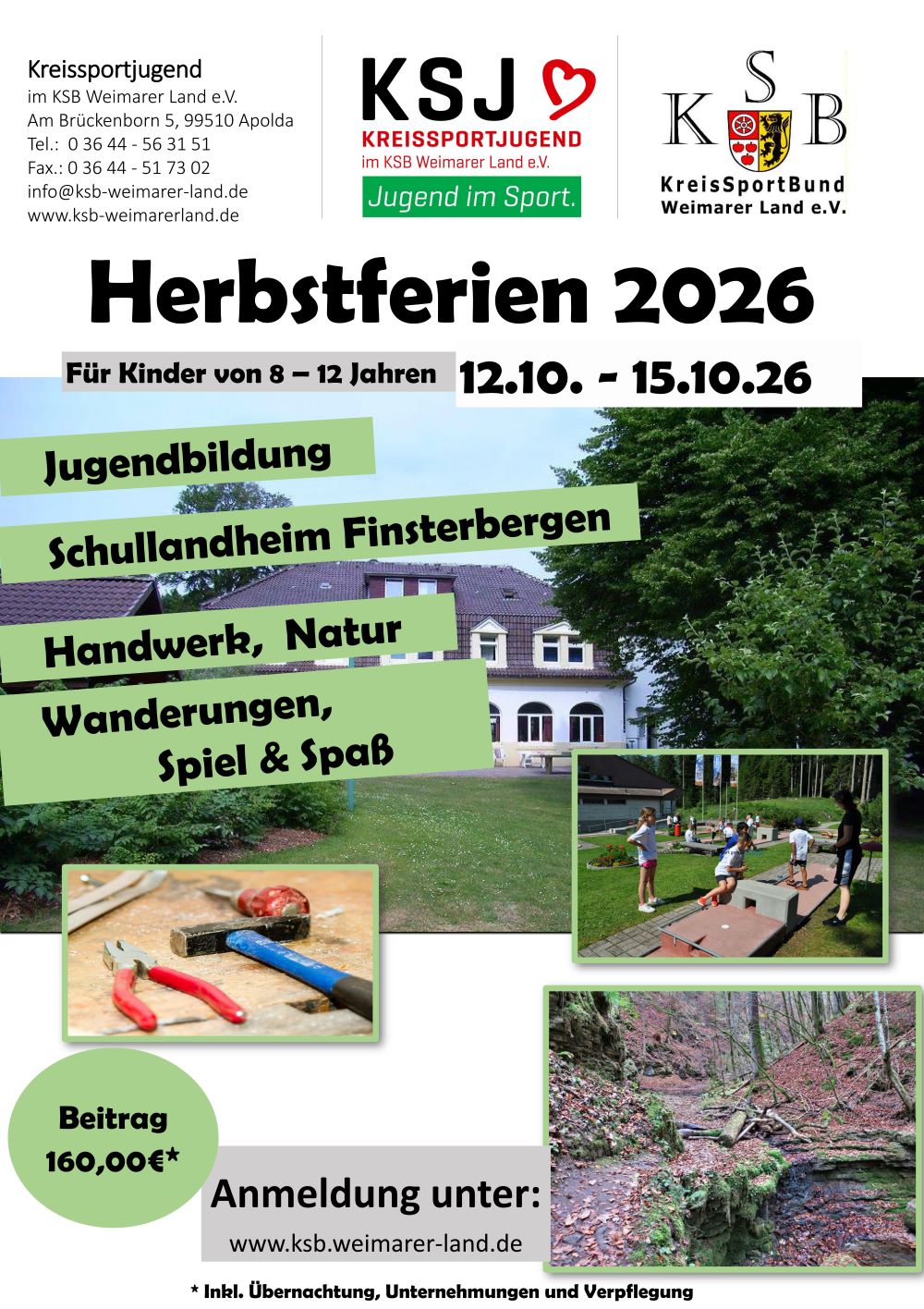 Flyer Jugendbildung Finsterbergen 2026